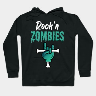 Rock'n zombies Hoodie